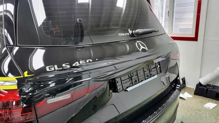 벤츠 GLS 450D 나이트 패키지 / 크롬 딜리트 / 테일램프 스모그 필름 시공 / 스탠스 ( STANCE ) / 성남시 수정구 사송동