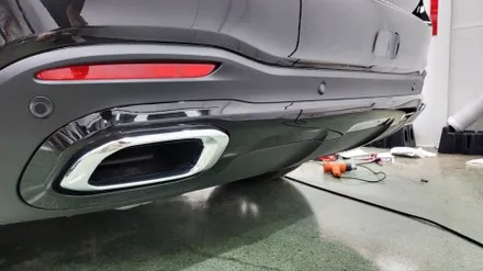 벤츠 GLS 450D 나이트 패키지 / 크롬 딜리트 / 테일램프 스모그 필름 시공 / 스탠스 ( STANCE ) / 성남시 수정구 사송동