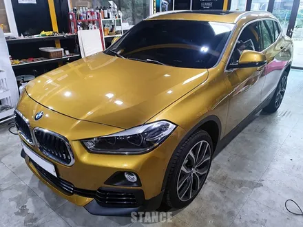 BMW X2 사틴블랙 전체랩핑 - 성남자동차랩핑/분당랩핑/판교랩핑/스탠스(STANCE) / 성남시 수정구 사송동