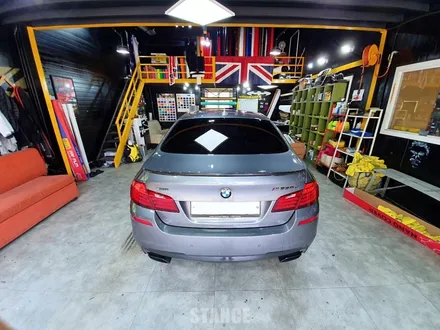 BMW M550d 그레이 전체랩핑/실내카본랩핑 - 분당자동차랩핑/판교랩핑/성남랩핑/스탠스(STANCE) / 성남시 수정구 사송동