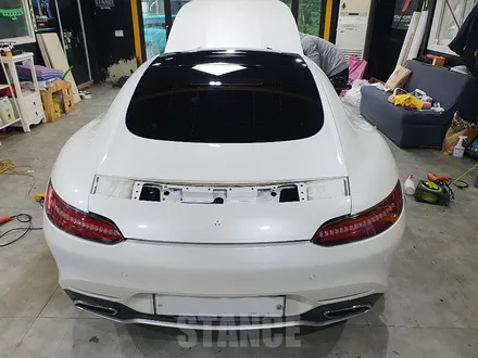 AMG GT 쿨그레이 전체랩핑 - 성남자동차랩핑/분당랩핑/판교랩핑/스탠스(STANCE) / 성남시 수정구 사송동