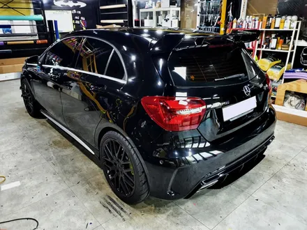 벤츠 A45 AMG 샤틴 오렌지 전체 카스킨! 성남/분당/판교 스탠스랩핑 / 성남시 수정구 사송동