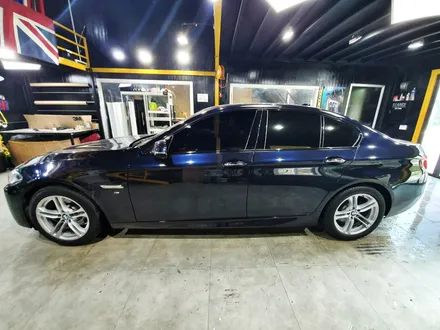 BMW 520D 무광 블랙 전체 랩핑 / 분당랩핑 / 판교랩핑 / 성남랩핑 / 스탠스 (STANCE) / 성남시 수정구 사송동