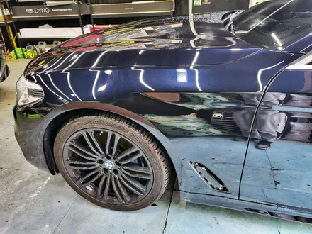 BMW 5시리즈 사고 수리, 보험수리, 부분 PPF 재시공 / 분당 PPF / 성남 PPF / 판교 PPF / 스탠스 (STANCE) / 성남시 수정구 사송동