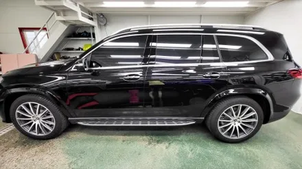 벤츠 GLS 450D 나이트 패키지 / 크롬 딜리트 / 테일램프 스모그 필름 시공 / 스탠스 ( STANCE ) / 성남시 수정구 사송동