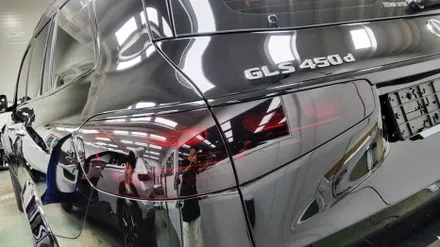 벤츠 GLS 450D 나이트 패키지 / 크롬 딜리트 / 테일램프 스모그 필름 시공 / 스탠스 ( STANCE ) / 성남시 수정구 사송동