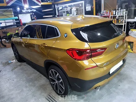 BMW X2 사틴블랙 전체랩핑 - 성남자동차랩핑/분당랩핑/판교랩핑/스탠스(STANCE) / 성남시 수정구 사송동