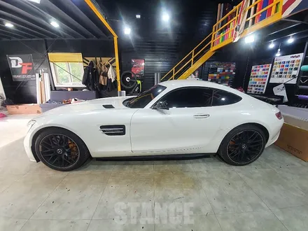 AMG GT 쿨그레이 전체랩핑 - 성남자동차랩핑/분당랩핑/판교랩핑/스탠스(STANCE) / 성남시 수정구 사송동
