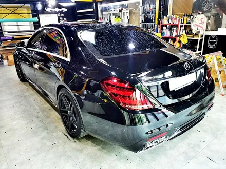 벤츠 S63 AMG 화이트 유광 전체 카스킨! 성남/분당/판교/스탠스랩핑 / 성남시 수정구 사송동