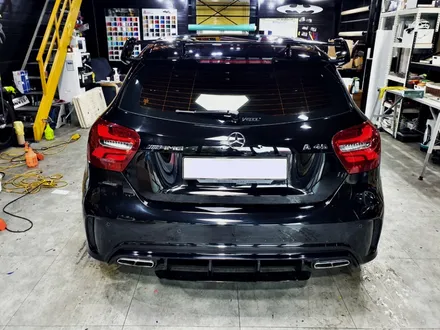 벤츠 A45 AMG 샤틴 오렌지 전체 카스킨! 성남/분당/판교 스탠스랩핑 / 성남시 수정구 사송동