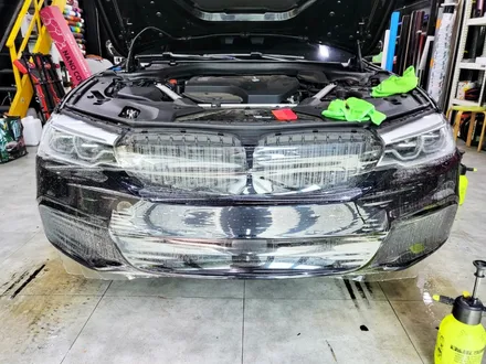 BMW 5시리즈 사고 수리, 보험수리, 부분 PPF 재시공 / 분당 PPF / 성남 PPF / 판교 PPF / 스탠스 (STANCE) / 성남시 수정구 사송동