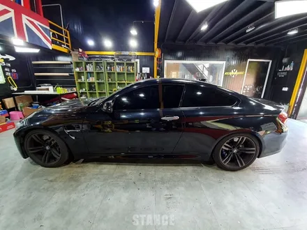 BMW M4 사틴블랙 전체랩핑 - 성남자동차랩핑/분당랩핑/판교랩핑/스탠스(STANCE) / 성남시 수정구 사송동