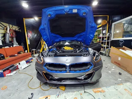BMW Z4 사틴다크그레이 전체랩핑 - 안쪽 프레임까지 풀랩핑! / 생활보호 PPF / 분당자동차랩핑/성남랩핑/판교랩핑/스탠스(STANCE) / 성남시 수정구 사송동