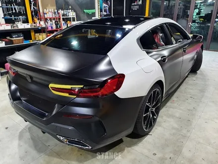 BMW 840i 사틴블랙 전체랩핑 / 크롬지우기 - 분당랩핑/판교랩핑/성남랩핑/스탠스(STANCE) / 성남시 수정구 사송동