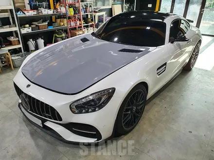AMG GT 쿨그레이 전체랩핑 - 성남자동차랩핑/분당랩핑/판교랩핑/스탠스(STANCE) / 성남시 수정구 사송동