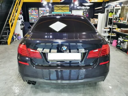 BMW 520D 무광 블랙 전체 랩핑 / 분당랩핑 / 판교랩핑 / 성남랩핑 / 스탠스 (STANCE) / 성남시 수정구 사송동