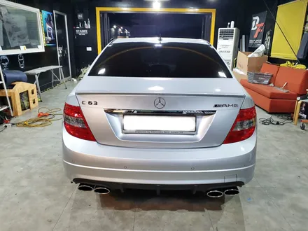 벤츠 C63 AMG 사틴 그레이 전체 랩핑 / 성남 / 분당 랩핑 / 판교 랩핑 / 고등동 랩핑 / 스탠스 (STANCE) / 성남시 수정구 사송동