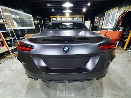 BMW Z4 사틴다크그레이 전체랩핑 - 안쪽 프레임까지 풀랩핑! / 생활보호 PPF / 분당자동차랩핑/성남랩핑/판교랩핑/스탠스(STANCE) / 성남시 수정구 사송동