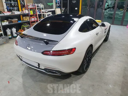 AMG GT 쿨그레이 전체랩핑 - 성남자동차랩핑/분당랩핑/판교랩핑/스탠스(STANCE) / 성남시 수정구 사송동