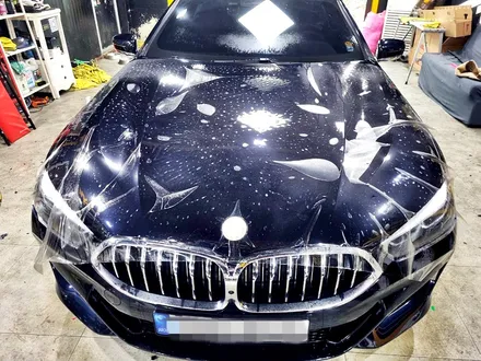 BMW 8시리즈 840i 전체 PPF 카스킨 전문 스탠스랩핑 / 성남시 수정구 사송동