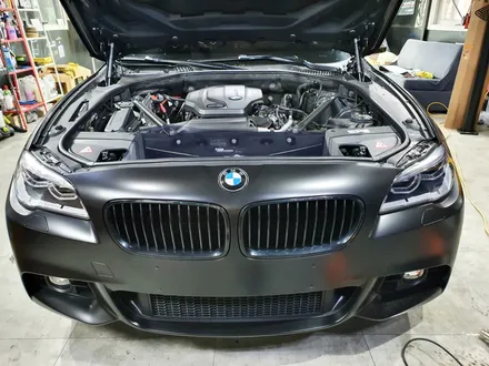 BMW 520D 무광 블랙 전체 랩핑 / 분당랩핑 / 판교랩핑 / 성남랩핑 / 스탠스 (STANCE) / 성남시 수정구 사송동