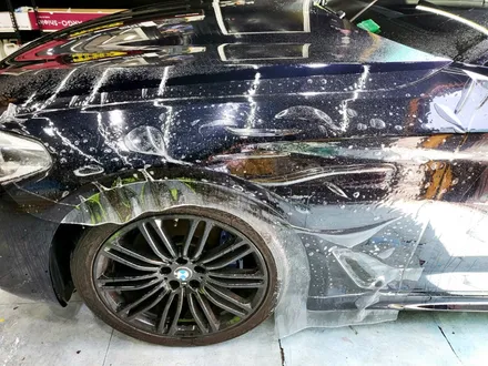 BMW 5시리즈 사고 수리, 보험수리, 부분 PPF 재시공 / 분당 PPF / 성남 PPF / 판교 PPF / 스탠스 (STANCE) / 성남시 수정구 사송동