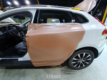 볼보 V40 cc 카라멜로스터 전체랩핑 - 판교자동차랩핑/분당랩핑/성남랩핑/스탠스(STANCE) / 성남시 수정구 사송동