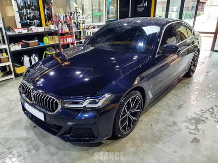 BMW 5시리즈 프론트 PPF 시공 - 성남랩핑/분당랩핑/판교랩핑/PPF전문/스탠스(STANCE) / 성남시 수정구 사송동