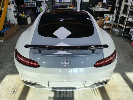 AMG GT 쿨그레이 전체랩핑 - 성남자동차랩핑/분당랩핑/판교랩핑/스탠스(STANCE) / 성남시 수정구 사송동