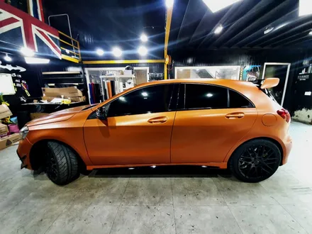 벤츠 A45 AMG 샤틴 오렌지 전체 카스킨! 성남/분당/판교 스탠스랩핑 / 성남시 수정구 사송동