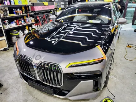 BMW740i 고광택 유광 블랙 듀오톤 랩핑 / 성남랩핑 / 분당랩핑 / 판교랩핑 / 스탠스 ( STANCE ) / 성남시 수정구 사송동