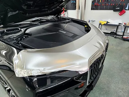 BMW I7 샴페인 골드 듀오톤 랩핑 시공 / 실내 PPF / 성남 랩핑 / 분당 랩핑 / 판교 랩핑 / 스탠스 (STANCE) / 성남시 수정구 사송동