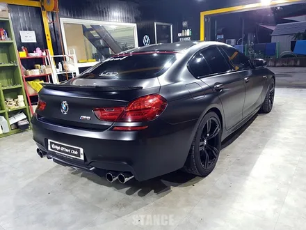 BMW M6 사틴블랙 전체랩핑 - 성남자동차랩핑/분당랩핑/판교랩핑/스탠스(STANCE) / 성남시 수정구 사송동