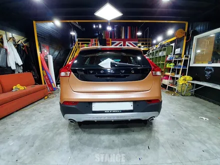 볼보 V40 cc 카라멜로스터 전체랩핑 - 판교자동차랩핑/분당랩핑/성남랩핑/스탠스(STANCE) / 성남시 수정구 사송동