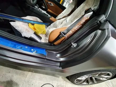 BMW Z4 사틴다크그레이 전체랩핑 - 안쪽 프레임까지 풀랩핑! / 생활보호 PPF / 분당자동차랩핑/성남랩핑/판교랩핑/스탠스(STANCE) / 성남시 수정구 사송동