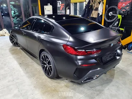 BMW 840i 사틴블랙 전체랩핑 / 크롬지우기 - 분당랩핑/판교랩핑/성남랩핑/스탠스(STANCE) / 성남시 수정구 사송동