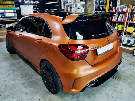 벤츠 A45 AMG 샤틴 오렌지 전체 카스킨! 성남/분당/판교 스탠스랩핑 / 성남시 수정구 사송동