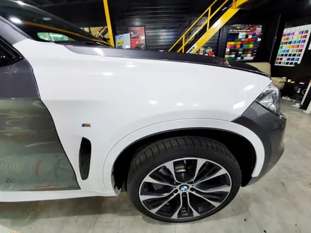 BMW X6 M50D 유광 화이트 전체 랩핑 / 성남 랩핑 /분당 랩핑 / 판교 랩핑 / 스탠스 (STANCE) / 성남시 수정구 사송동