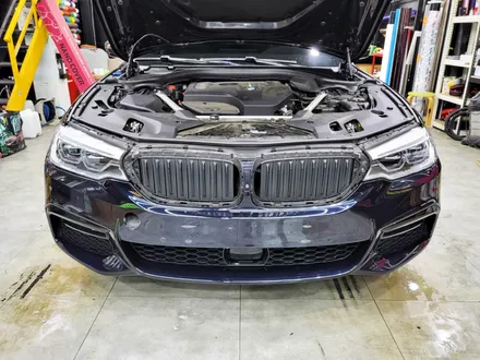 BMW 5시리즈 사고 수리, 보험수리, 부분 PPF 재시공 / 분당 PPF / 성남 PPF / 판교 PPF / 스탠스 (STANCE) / 성남시 수정구 사송동