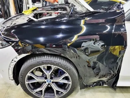BMW X5 LB 고광택 필름 유광 블랙 전체 랩핑 / 성남 랩핑 / 분당 랩핑 / 판교 랩핑 / 스탠스 (STANCE) / 성남시 수정구 사송동