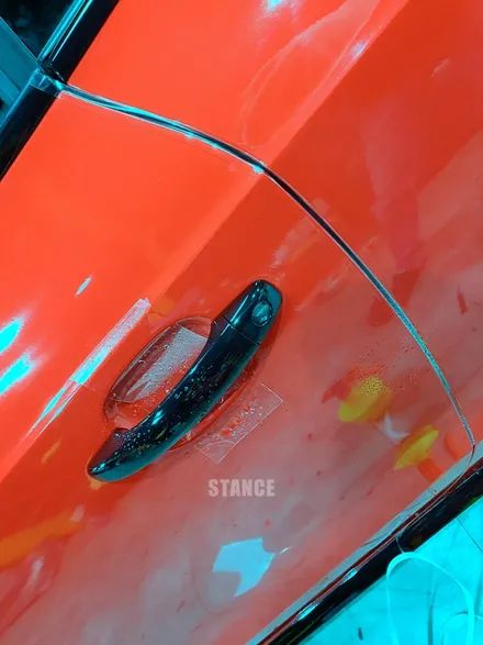 아우디 S5 드래곤파이어레드 전체랩핑 - 판교자동차랩핑/분당랩핑/성남랩핑/스탠스(STANCE) / 성남시 수정구 사송동