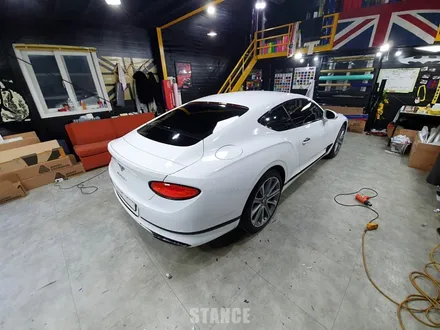 벤틀리 컨티넨탈 GT 화이트 전체랩핑 - 판교자동차랩핑/성남랩핑/분당랩핑/스탠스(STANCE) / 성남시 수정구 사송동