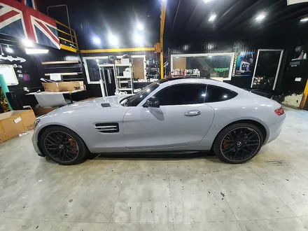 AMG GT 쿨그레이 전체랩핑 - 성남자동차랩핑/분당랩핑/판교랩핑/스탠스(STANCE) / 성남시 수정구 사송동