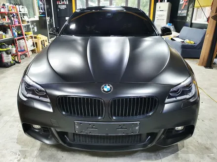 BMW 520D 무광 블랙 전체 랩핑 / 분당랩핑 / 판교랩핑 / 성남랩핑 / 스탠스 (STANCE) / 성남시 수정구 사송동