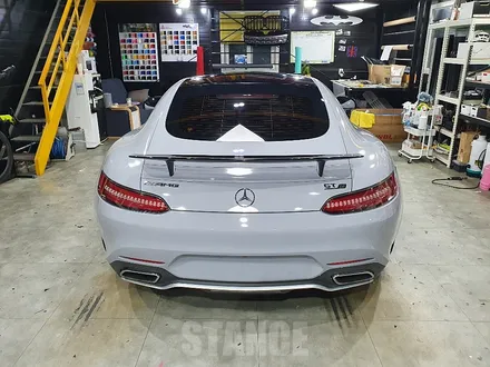 AMG GT 쿨그레이 전체랩핑 - 성남자동차랩핑/분당랩핑/판교랩핑/스탠스(STANCE) / 성남시 수정구 사송동