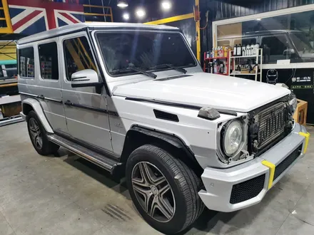 벤츠 G바겐 63AMG 유광 화이트 전체 랩핑 / 분당 랩핑 / 판교 랩핑 / 성남 랩핑 / 스탠스 (STANCE) / 성남시 수정구 사송동