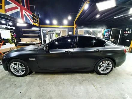 BMW 520D 무광 블랙 전체 랩핑 / 분당랩핑 / 판교랩핑 / 성남랩핑 / 스탠스 (STANCE) / 성남시 수정구 사송동