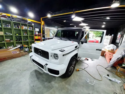 벤츠 지바겐 63 AMG 두번째 전체 랩핑 시공! 유광 화이트 / 분당 랩핑 / 성남 랩핑 / 판교 랩핑 / 스탠스 (STANCE) / 성남시 수정구 사송동