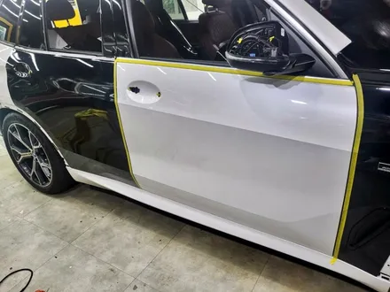 BMW X5 LB 고광택 필름 유광 블랙 전체 랩핑 / 성남 랩핑 / 분당 랩핑 / 판교 랩핑 / 스탠스 (STANCE) / 성남시 수정구 사송동