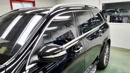 벤츠 GLS 450D 나이트 패키지 / 크롬 딜리트 / 테일램프 스모그 필름 시공 / 스탠스 ( STANCE ) / 성남시 수정구 사송동
